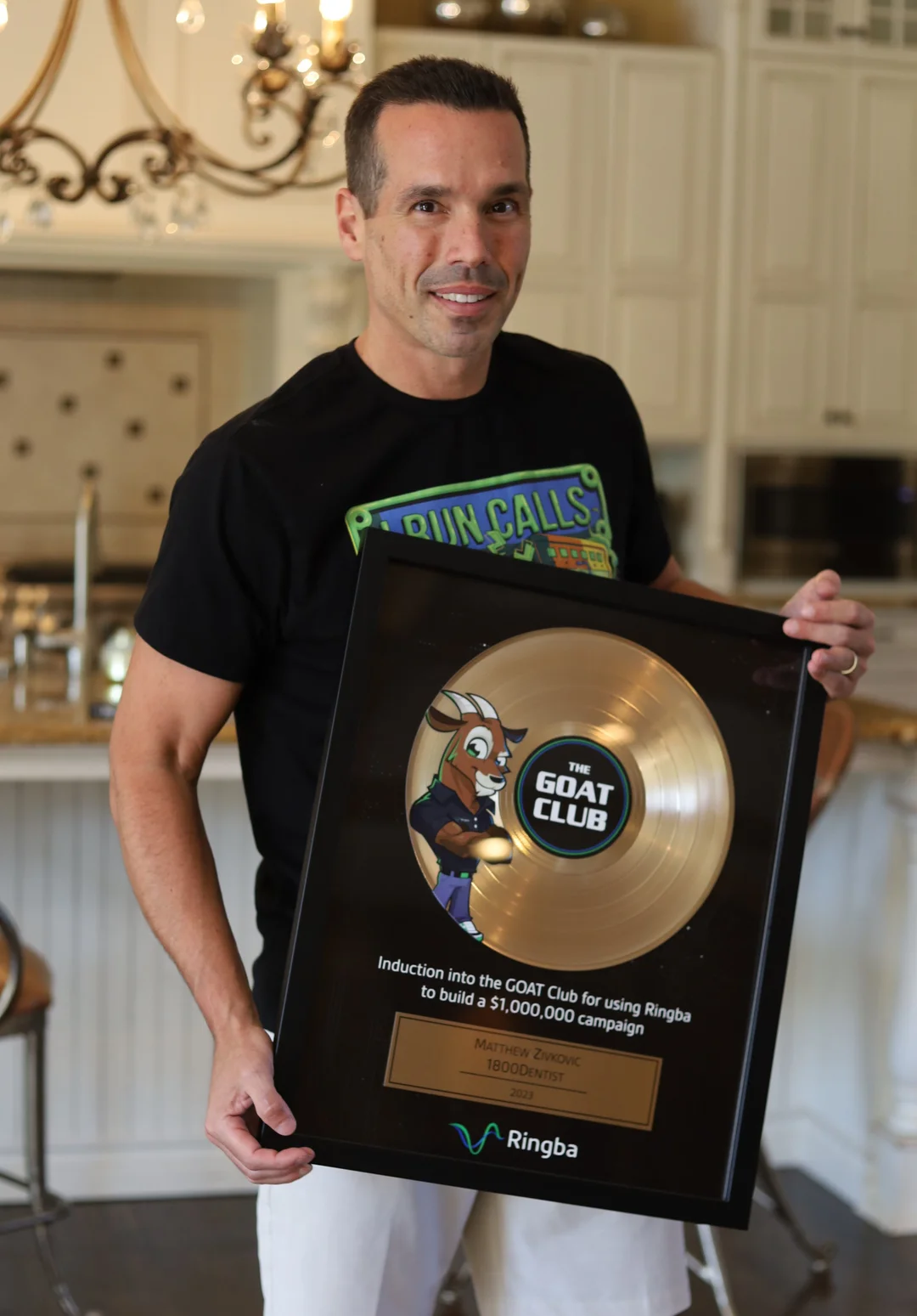 Ringba User Stories - Matt Zivkovic GOAT Club Award